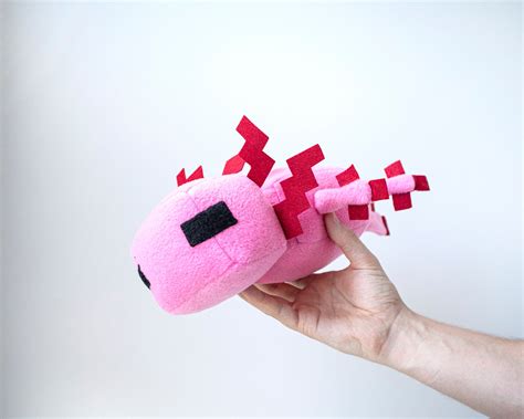 Minecraft Axolotl Plushie