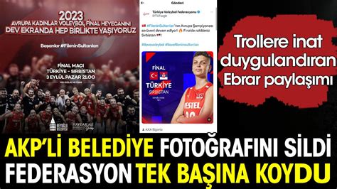 AKP li belediyenin takım fotoğrafından sildiği Ebrar Karakurt u