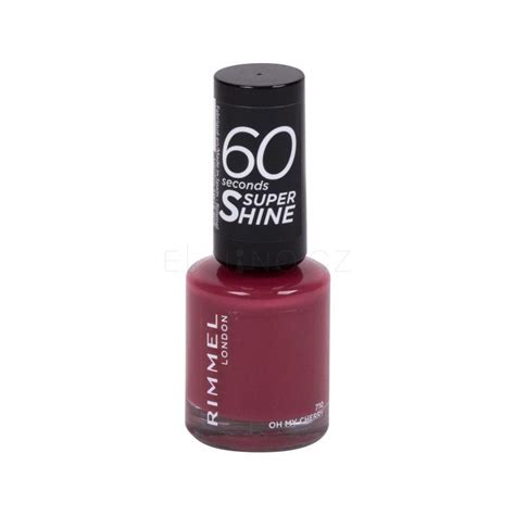 Rimmel London Seconds Super Shine Lak Na Nehty Pro Eny Ml Odst N