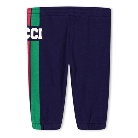 Gucci Logo Joggers Babies Kids Drk Nght 4392 Flannels