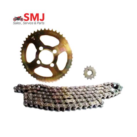 Chain Sprocket Set For Gixxer Cc Smj Bikes