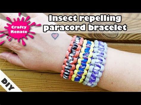 DIY Insect Repelling Paracord Bracelet YouTube Paracord Bracelet