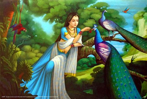 Radha Rani Painting - 879x592 Wallpaper - teahub.io