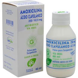 Amoxicilina Acido Clavulánico Polvo para suspensión INFOMERC