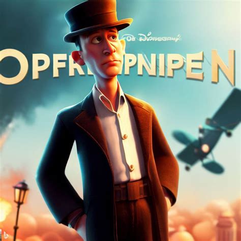 Oppenheimer Film Poster By Pixar Rdalle2