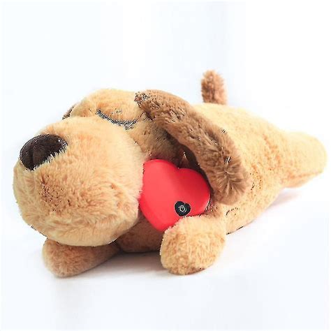 Puppy Toy With Heartbeat Puppies Separation Anxiety Dog Toy Soft Plush