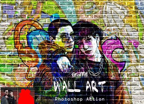 Graffiti Wall Art Photoshop Action - FilterGrade