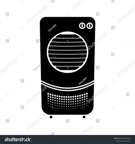 Air Cooler Icon Cooler Sign Vector Stock Vector Royalty Free