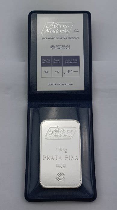 Grams Silver Albino Moutinho Sealed With Certificate