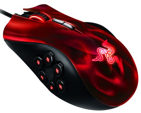 Razer Naga Hex Wraith Red Gaming Mouse Appears