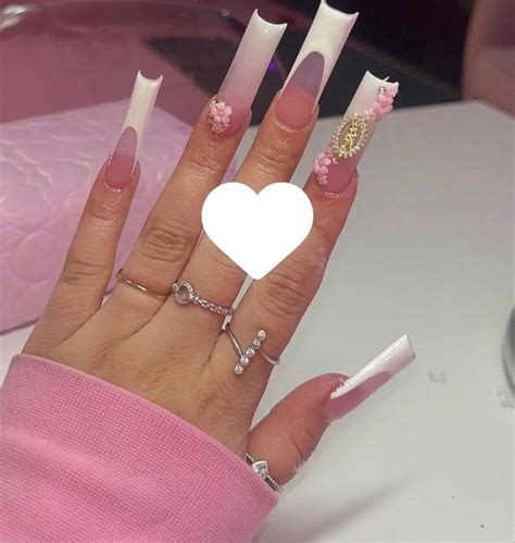 Pin By On Nails Pink Acrylic Nails Long Acrylic Nails Acrylic Nails