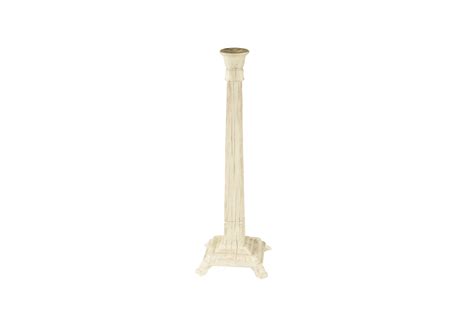 Cream Wooden Candlestick Chaircovers Over All