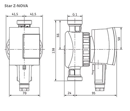 Wilo Star Z Nova Pompa Cyrkulacyjna C W U 4132761 P H U Gama Instal