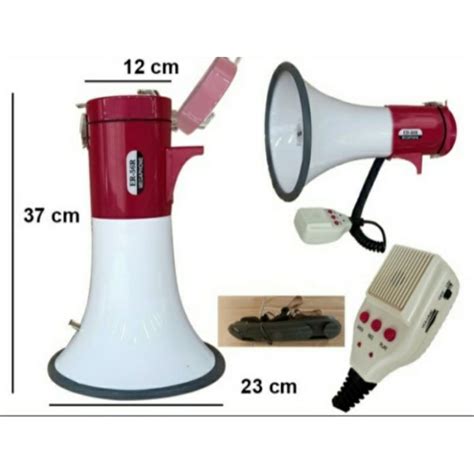 Jual Megaphone Toamegaphone Pengeras Suara Ealsem Murah Shopee Indonesia