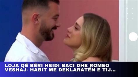 Loja që bëri Heidi Baci dhe Romeo Veshaj Habit me deklaratën e tij