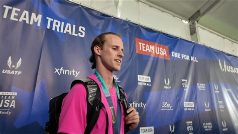 Cole Hocker Qualifies For Paris Olympics In 1500 Meter Trials