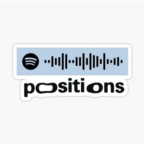 Positions Ariana Grande Sticker By Frenzyfrenz Ariana Grande Songs