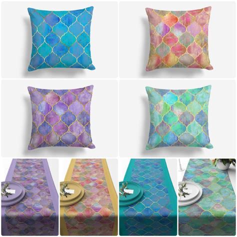 Jual Bantal Sofa X Dan Taplak Meja Table Runner X Cm Print