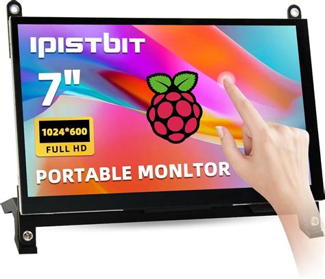 Monitor IPitsBit Para Raspberry Pi Pantalla LCD De 7 Pulgadas Con