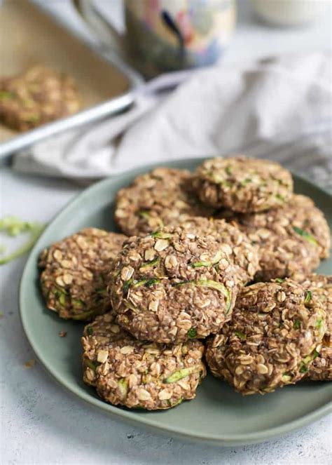 Healthy Breakfast Zucchini Cookies Fit Mitten Kitchen