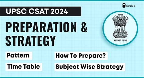 How To Prepare For UPSC CSAT 2024 Exam Paper 2 Strategy