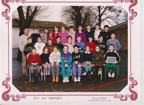 Photo De Classe CM1 De 1993 Ecole Jules Ferry Melle Copains D Avant