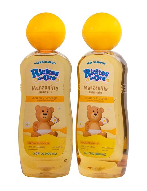 Ricitos de Oro Shampoo para bebé Limpiador Acondicionador y Aclarante