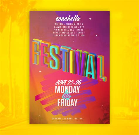 FESTIVAL POSTER | Behance