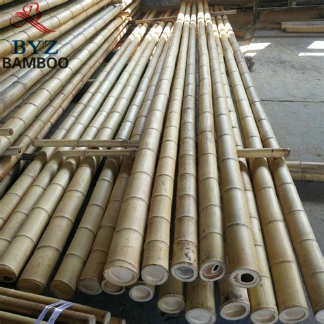 Large Moso Bamboo Big Diameter Bamboo Poles For Construction Moso