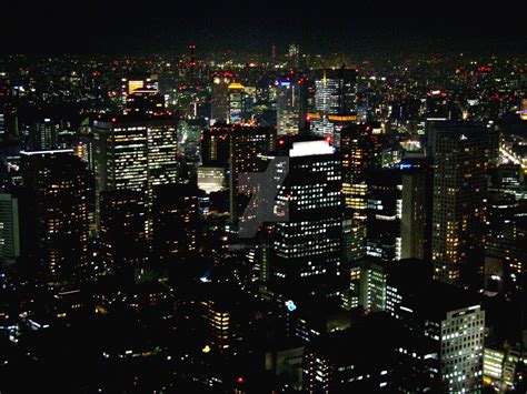 Night View From Tokyo Tower 4 by theblindalley on DeviantArt