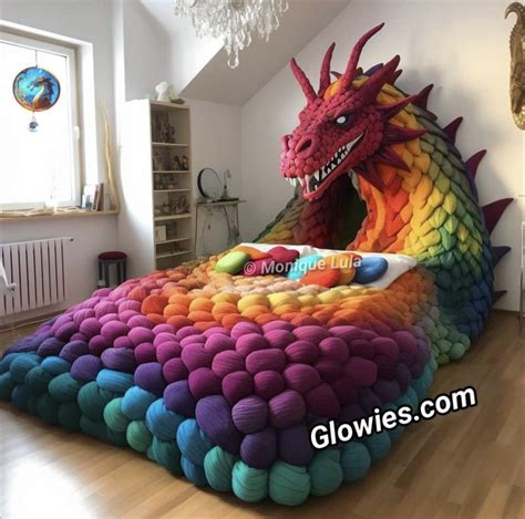 Dragon bed in 2024 | Cute bedroom decor, Colorful room decor, Cute room ...