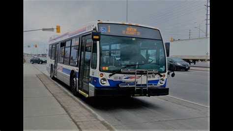 Brampton Transit 2016 Nova Bus Lfs 1616 Bus Ride On Route 1 Queen