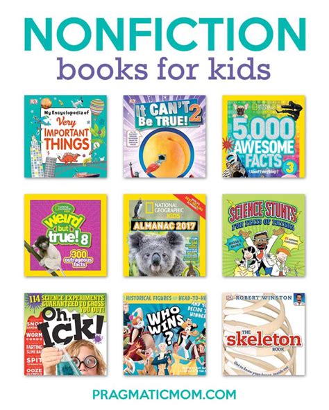 10 Fun Nonfiction Fact Books For Kids Pragmatic Mom