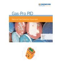 Crowcon Gas Pro IR With PID Personal Four Gas Detector Non Pumped