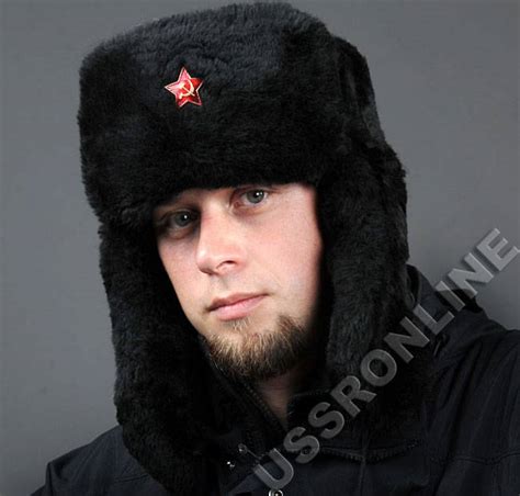 Russian Traditional Soviet Winter Ushanka Fur Hat