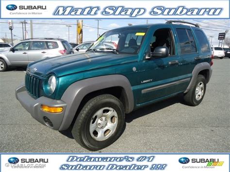 Timberline Green Pearl Jeep Liberty Sport X Photo