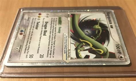 Mavin Rayquaza Ex Black Star Promo Holo Rare Pokemon Card