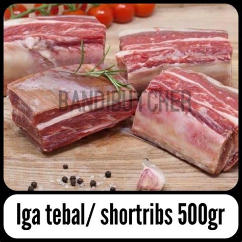 Jual Daging Iga Depan Sapi Short Ribs ]impor Kualitas Super Daging