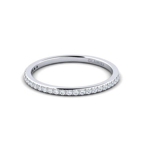 Köp GLAMIRA Stapelbar Ring Fatint C i Rund slipad 0 208 Carat Diamant