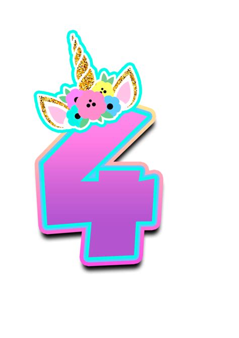 Unicornio Para Imprimir Caketopper Click Gratis