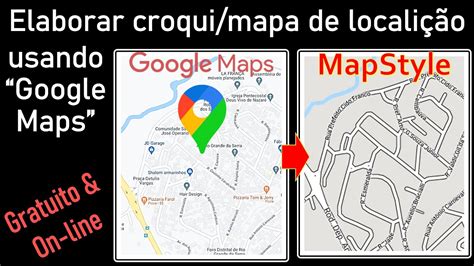 Criar Mapa Croqui De Localiza O Usando O Mapstyle Estilizador Do