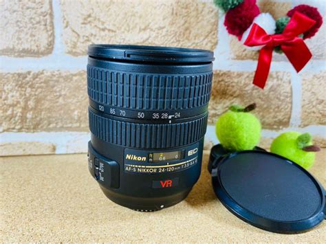 32％割引ブラック系ニコンfマウント優れた品質 Nikon Af S Vr Ed 24 120mm F35 56 G ⭐️ レンズ