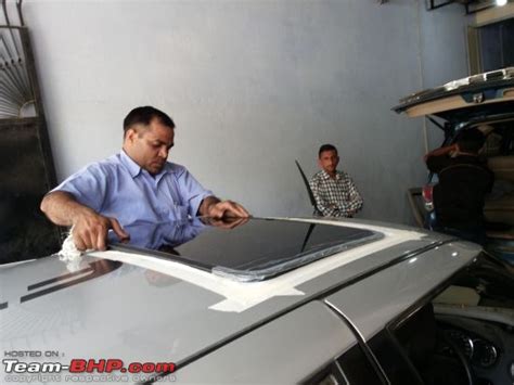 PICS : Sunroof Installation Procedure. Webasto @ Delhi - Team-BHP