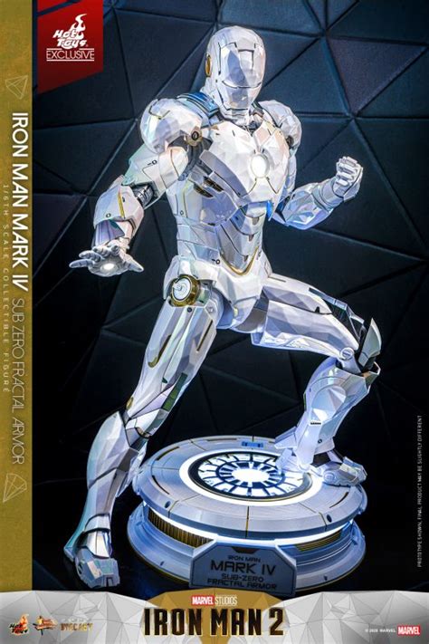 Hot Toys 工作室 漫威 鋼鐵人 Mark IV 極地幻彩幾何版 合金珍藏人偶 稚熱gk公仔模型 AB16804 gkblazing 稚熱gk公仔模型