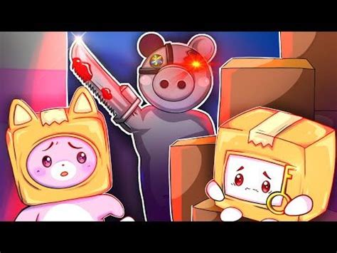 Can We Escape NEW EVIL ROBLOX PIGGY?! (LANKYBOX FOXY BOXY!) - YouTube