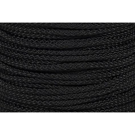 Cordage Polypropyl Ne Tress Noir Cordages Larrieu Fr Res