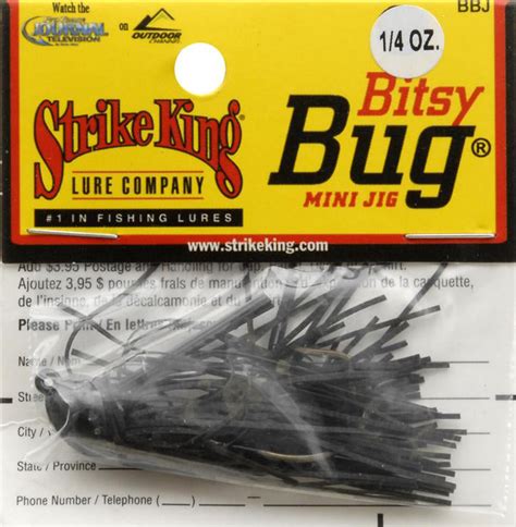 Strike King Lures Bitsy Bug Mini Jig Fishing Online