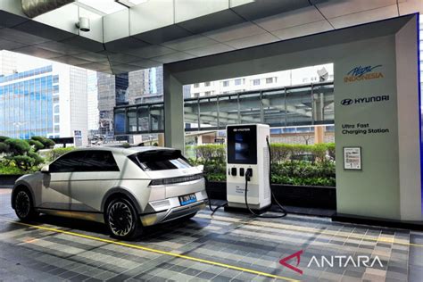 stasiun pengisi daya mobil listrik ultra fast charging hadir  pi