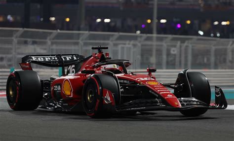 Charles Leclerc Encabeza Los Entrenamientos Mientras En El Gp De Abu