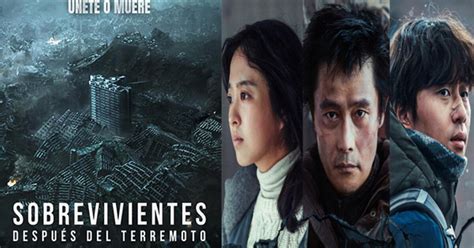 Sobrevivientes Después del terremoto película coreana con Park Seo